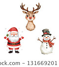 Christmas sticker set 131669201