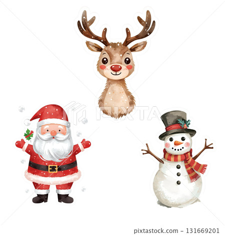 Christmas sticker set Christmas sticker set 131669201