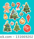 Christmas Sticker Set A 131669202