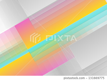 Bright minimal stripes with lines abstract tech background Bright minimal stripes with lines abstract tech background 131669775