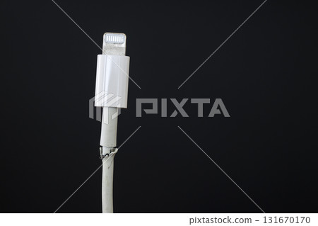 Broken cable Broken cable 131670170