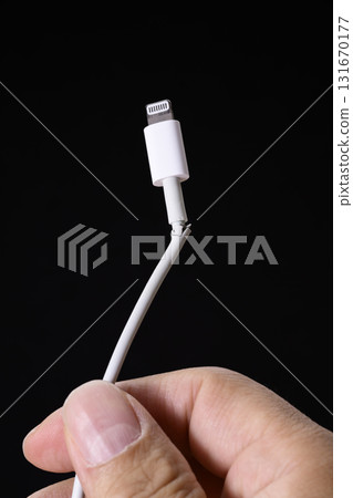 Broken cable (+hand) Broken cable (+hand) 131670177