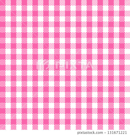 Gingham Check/Fuchsia 131671221