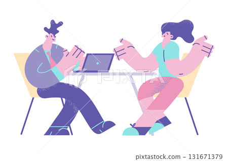 Business interview and human resources concept. 131671379