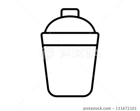 Shaker icon monochrome Shaker icon monochrome 131672101