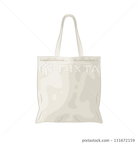 Illustration of tote bag 131672159