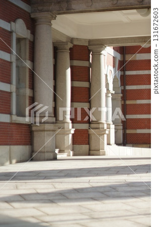 Pillar of Tokyo Station 131672603