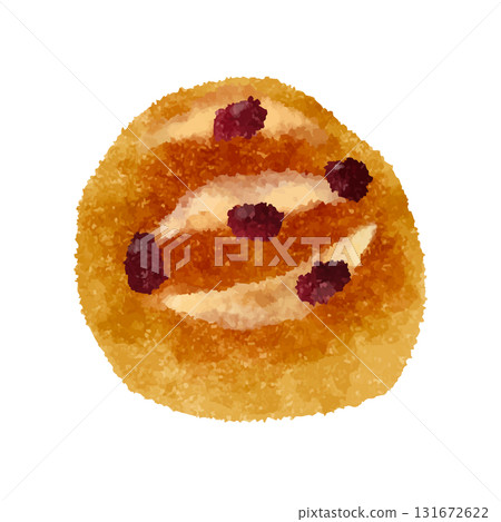 葡萄乾麵包_法國麵包麵團 131672622