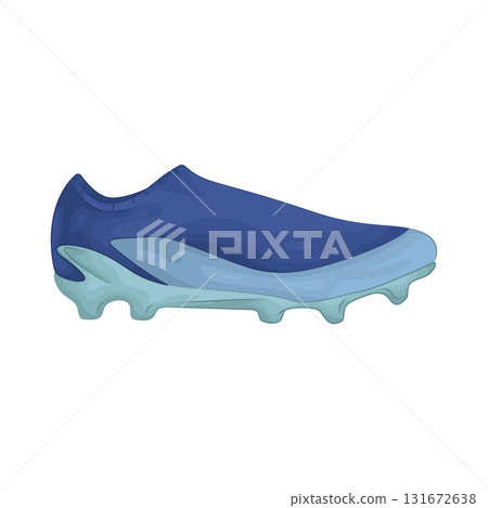 Illustration of soccer cleats  131672638