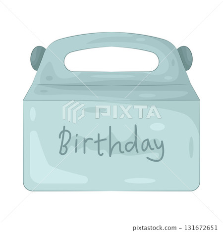 Illustration of birthday souvernir 131672651