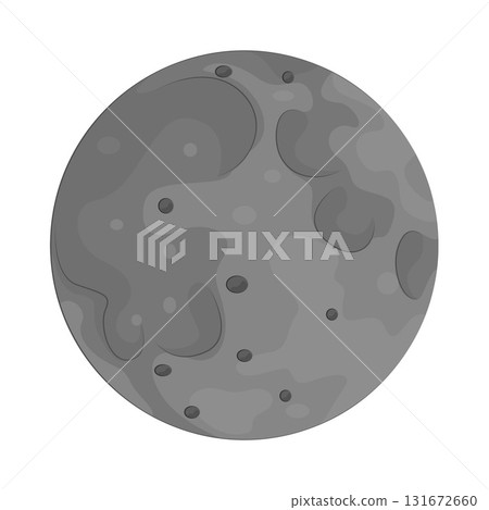 Illustration of moon Illustration of moon 131672660