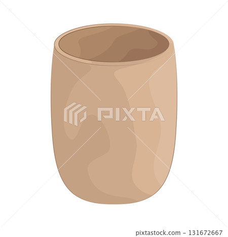 Illustration of plant pot Illustration of plant pot 131672667