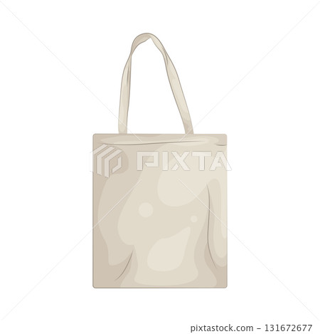 Illustration of tote bag Illustration of tote bag 131672677