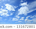 藍天和白色雲彩 131672801