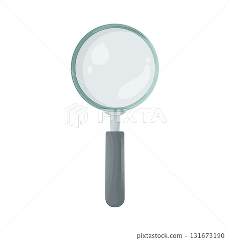 Illustration of magnifying glass Illustration of magnifying glass 131673190
