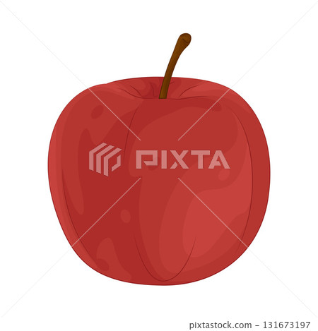 Illustration of red apple Illustration of red apple 131673197