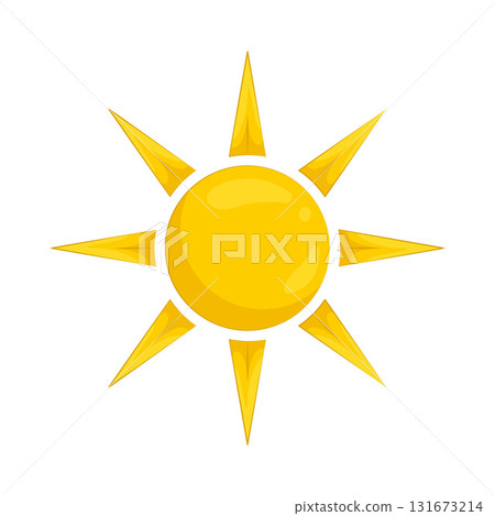 Illustration of sun 131673214