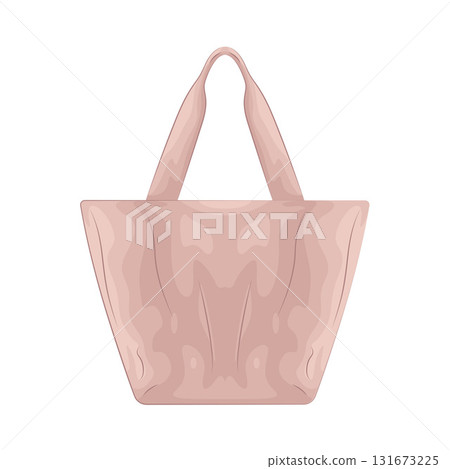 Illustration of tote bag Illustration of tote bag 131673225