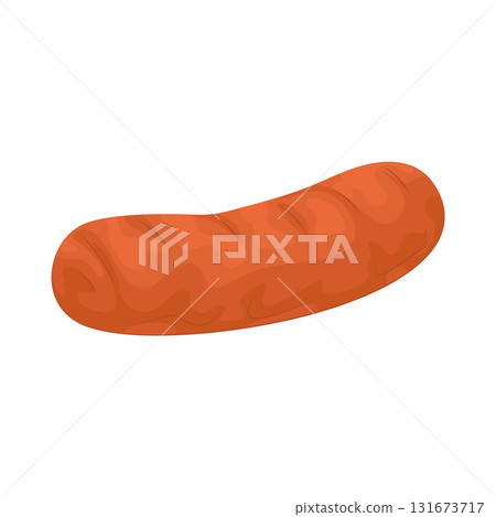Illustration of sausage Illustration of sausage 131673717