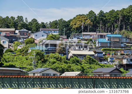 濱松市（靜岡縣）天龍浜名湖鐵路及街景 131673766
