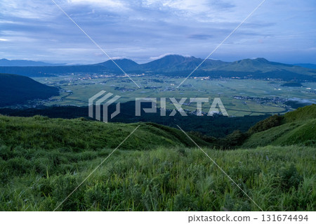 View of the city from Mount Aso 131674494