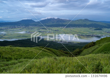 View of the city from Mount Aso 131674496