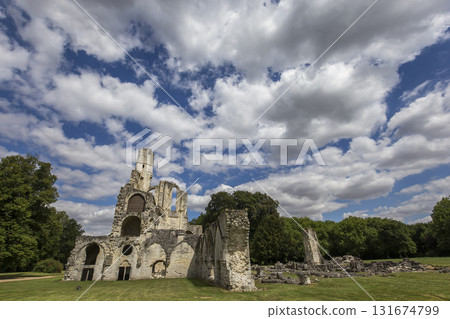 Primatice chapel, Chaalis abbey, Chaalis, France Primatice chapel, Chaalis abbey, Chaalis, France 131674799
