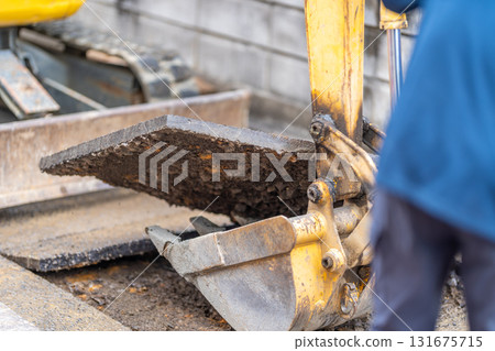 自來水廠、水管更換、道路、瀝青鋪設、挖掘、明挖施工方法 131675715