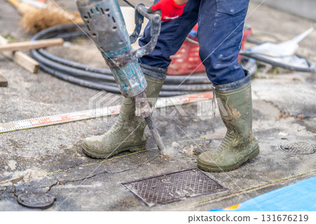 鑿子作業、手作、電錘、破碎鎚 鑿子作業、手作、電錘、破碎鎚 131676219