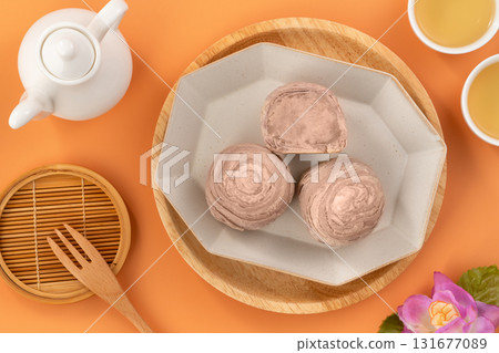 中秋節 月餅 芋頭酥 中秋 Mid-Autumn Festival Moon cake げっぺい 131677089