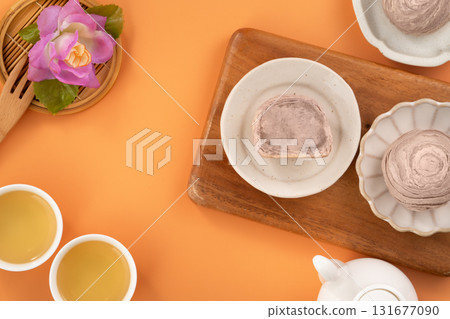 Mid-Autumn Festival Mooncake Taro Cake Mid-Autumn Festival Mooncake げっぺい 131677090