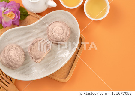 中秋節 月餅 芋頭酥 中秋 Mid-Autumn Festival Moon cake げっぺい 131677092