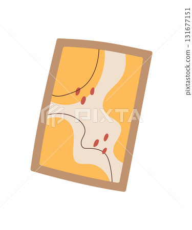 Hand holding a handwritten note card with a message of love and heart doodles. Creative flat style design, ideal for invitations, romantic greetings, or heartfelt messages. Hand holding a handwritten note card with a message of love and heart doodles. Creative flat style design, ideal for invitations, romantic greetings, or heartfelt messages. 131677151