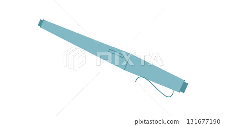 Hand hold pen over flat paper note with message of love and holiday invitation. Creative card design, perfect for correspondence, writing notes, or personal invitations. 131677190