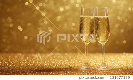 金顆粒，香檳色圖像 131677329