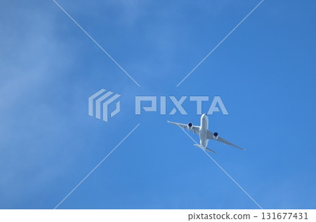 飛機準備降落 飛機準備降落 131677431