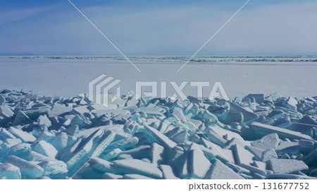 Ice ridges on Lake Baikal Ice ridges on Lake Baikal 131677752