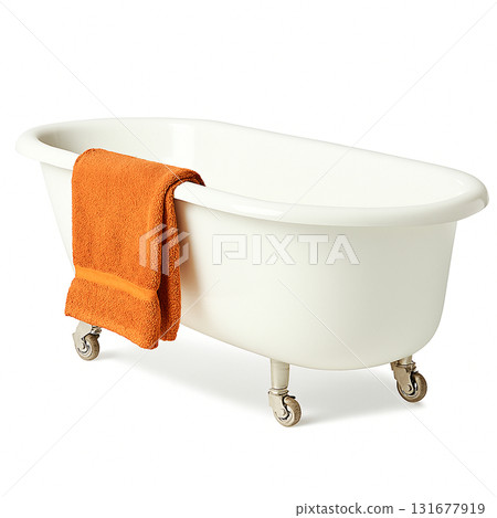 Simple and Elegant Bathtub 3D Art 131677919