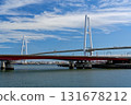 The urban landscape woven by the structural beauty of Meiko Triton and Kinjo Bridge 131678212