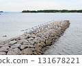 Popular artwork on Sakushima: Seagull Parking Lot and Calm Sea 131678221