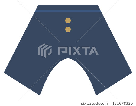 Shorts/trousers icon illustration 131678329