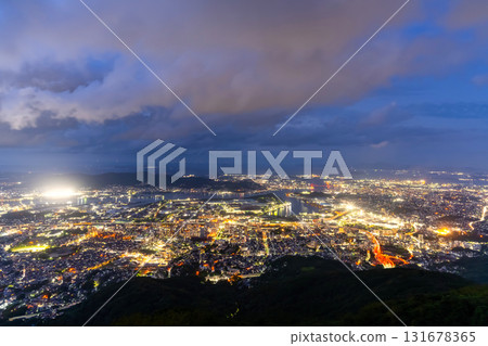 福岡縣皿倉山的夜景 131678365