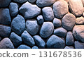 Round masonry background 131678536