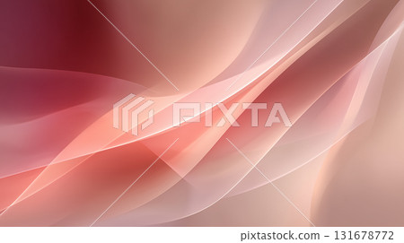 Elegant pink and rose-colored abstract background | Soft ripples create a feminine impression Elegant pink and rose-colored abstract background | Soft ripples create a feminine impression 131678772