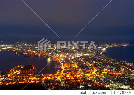 日本三大夜景之一:函館山夜景 日本三大夜景之一:函館山夜景 131678789