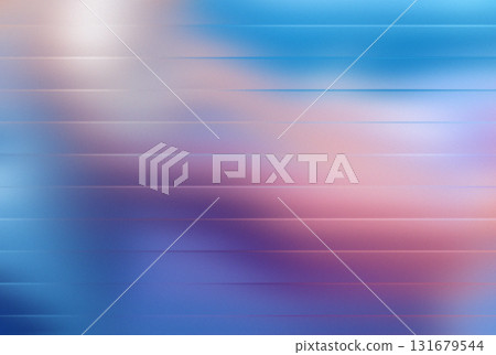 Blue Pink Purple Blur Abstract Horizontal Gradient Streak Art 131679544