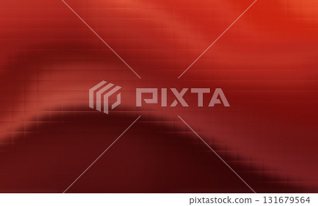 Red Orange Wave Gradient Abstract Pixelated Flow Texture Art 131679564