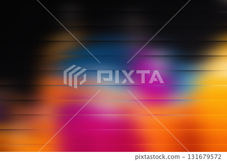 Colorful Gradient Streaks Abstract Horizontal Blur Texture Art 131679572