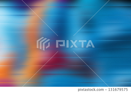 Blue Orange Red Purple Abstract Horizontal Gradient Texture Art Blue Orange Red Purple Abstract Horizontal Gradient Texture Art 131679575
