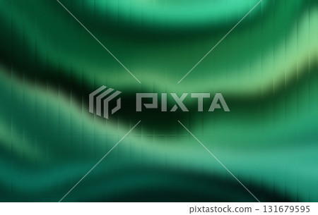 Green Wave Motion Abstract Horizontal Fluid Texture Background 131679595